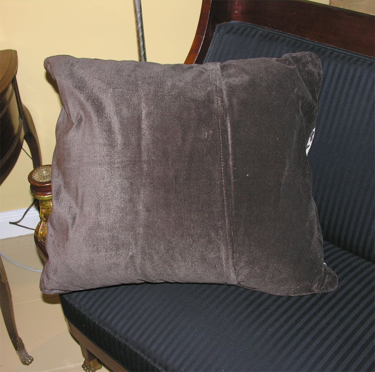 Pair of Scalamandre Leopard Silk Velvet  26 Inch Pillows 2