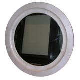 a reproduction mirror made in parchment