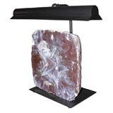 Belgian Library Lamp made with Antique Architectural Part