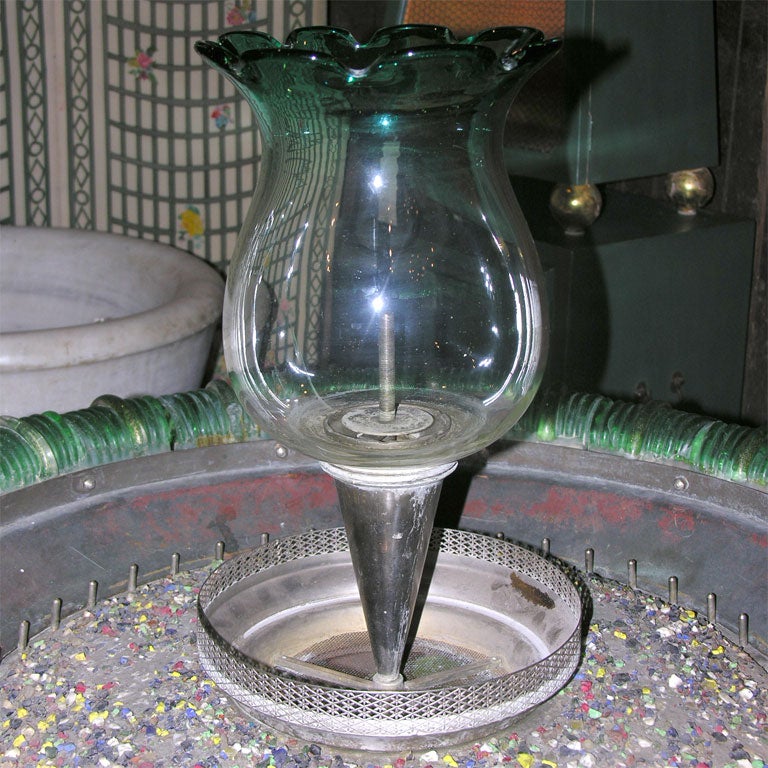 Mid-20th Century Venetian Murano Glass Fountain