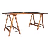 French Saw Horse Desk