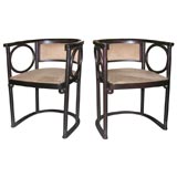 Set 6 Josef Hoffman Style Chairs