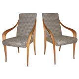 Pair Wagner Arm Chairs