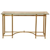 Brass Hooved Console