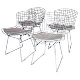 Set of Four Harry Bertoia Chairs