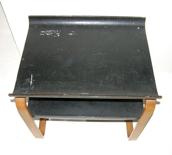 Mid-20th Century Vintage Side Table in Manner of Alvar Aalto