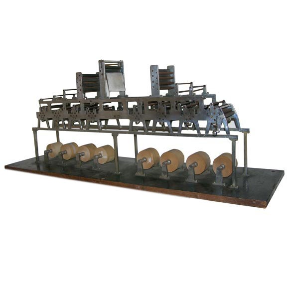 Scale Model of a Printing Press