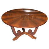 Rosewood Cocktail table by Jules Leleu