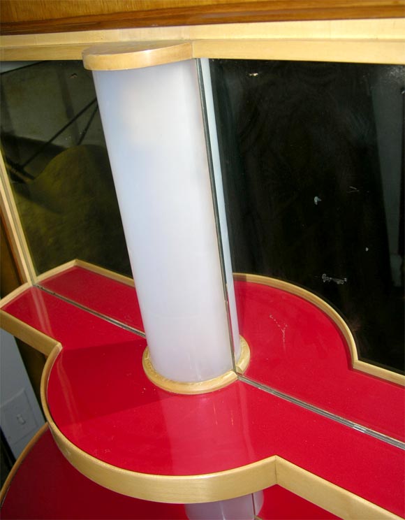 Fine lacquered bar cabinet by Batistin Spade 3