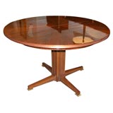 Rare Mahogany Adjustable table By Jules Leleu