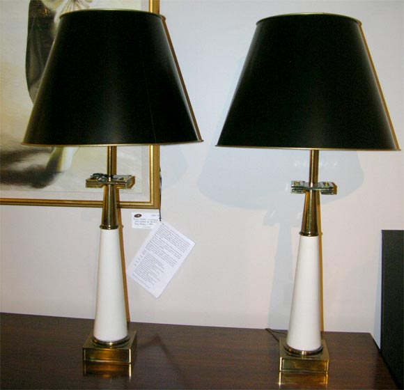 Pair of Vintage Stiffel Lamps