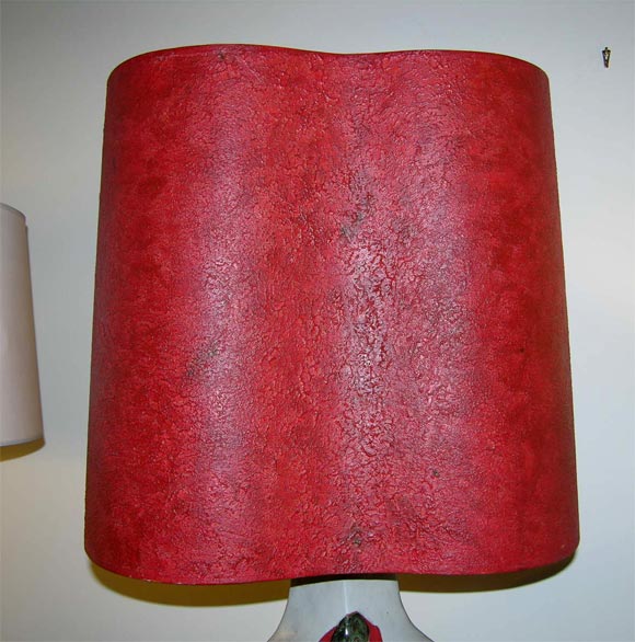 Marianna Von Allesch Mid-Century Lamp In Excellent Condition For Sale In Lambertville, NJ
