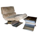 Francois Monnet Chair and Ottoman Francois Monnet Chair and Ottoman