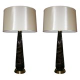 A Pair of Murano Art Glass Table Lamps by Seguso