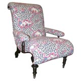 Victorian Period Boudoir Chair