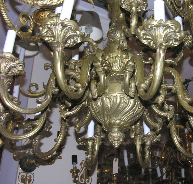 stunning bronze chandelier
