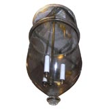 large clear belljar lantern