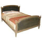 French Painted Louis XVI-Style Queen Size Bed