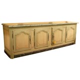 Francis Elkins Louis XV Style Painted Marble Top Enfilade