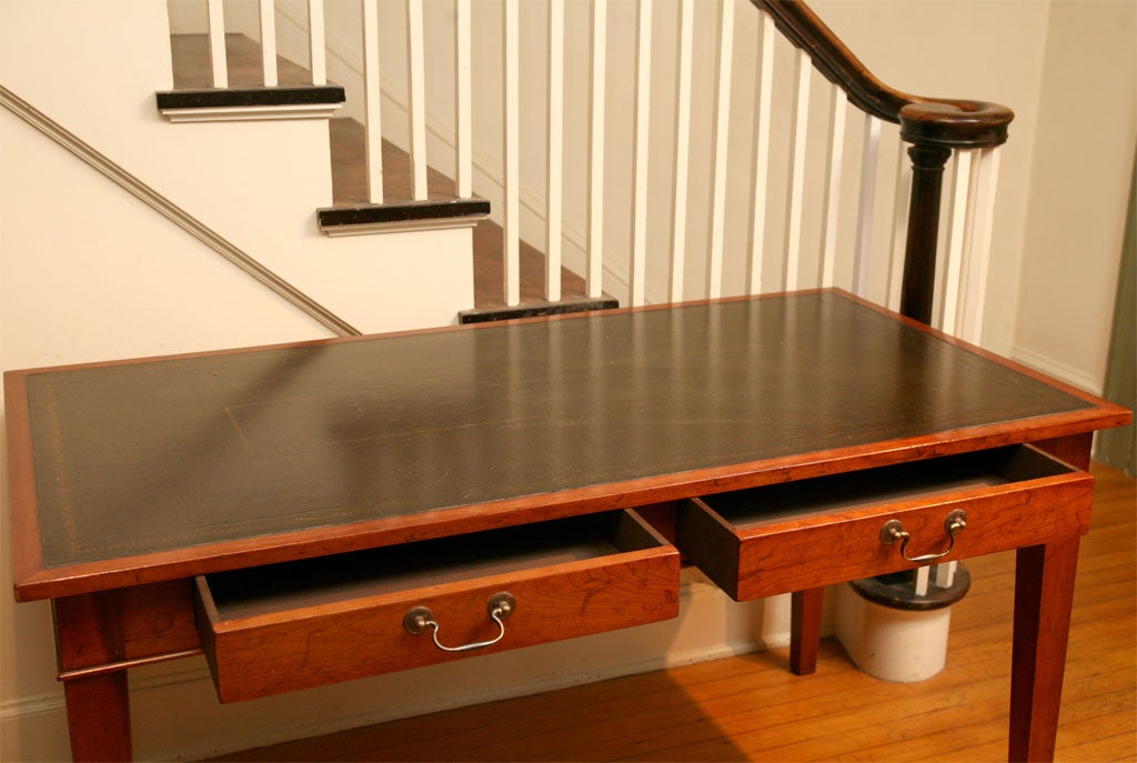 leather topped desk