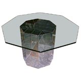 Vintage Paul Evans Hexagonal Cityscape design table