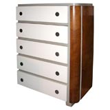 American Art Deco chest of drawer by Sykes of Buffalo NY