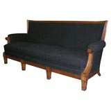 A Walnut Framed Sofa