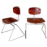 Set of 8 Beauborg Chairs by Michel Cadestin