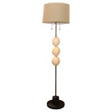 Ostrich Egg Floor Lamp