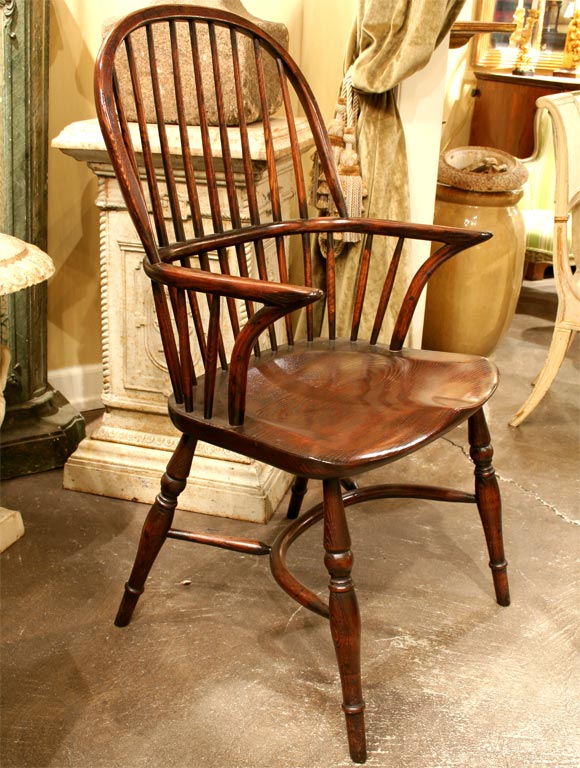 Very good reproduction of an 19th century windsor chair avilable in arm and armless and any number you need.  Hand crafted and finished in our workshop in England. Price per chair.