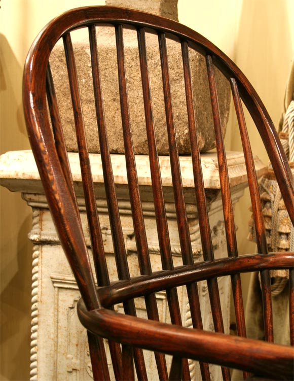 Oak Twenty Four Early 19th Century Style English Windsor Chairs.