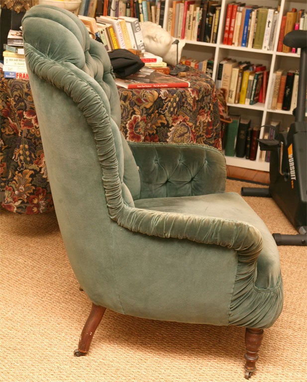 A late 19th c Victorian Arm chair 1