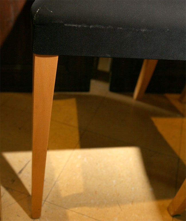 Mid Century Modern HIgh Back Dining Chairs 4