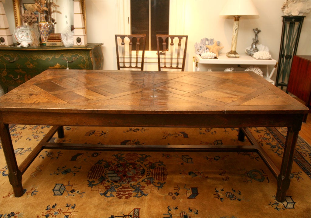 French Dining Room Table with 2 Extensions