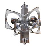 1970's Lucite Light Fixture