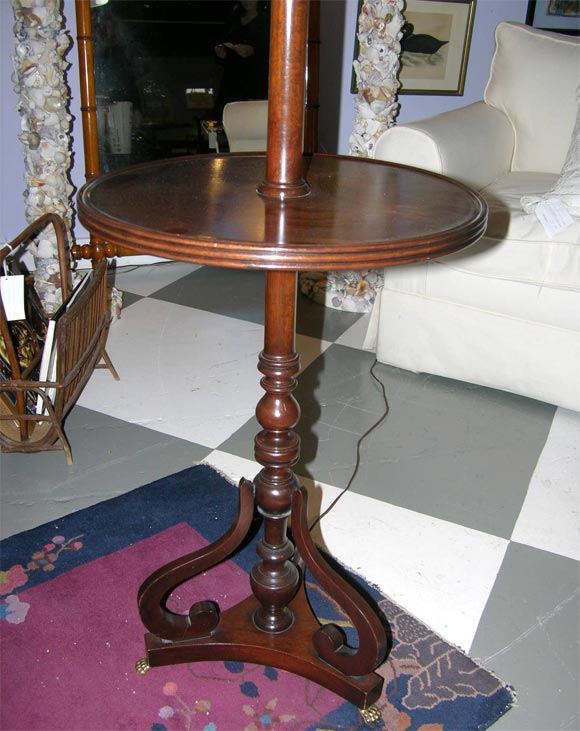 American Mahogany Table Lamp