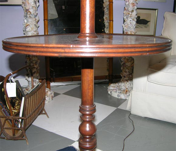 Mahogany Table Lamp 3