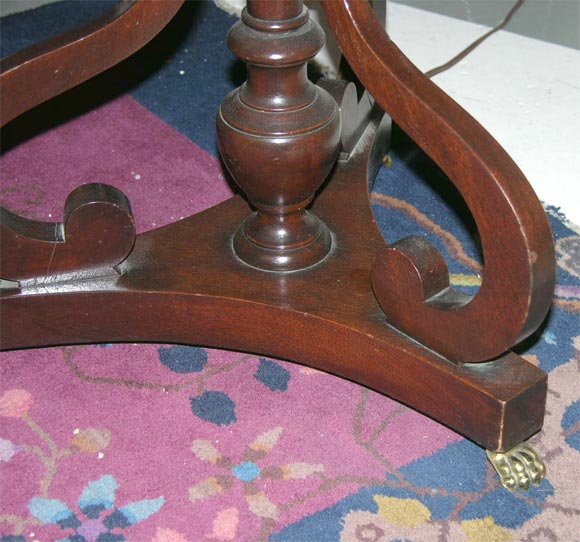 Mahogany Table Lamp 4