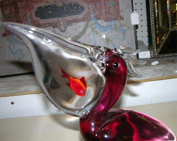 Glass Murano Pelican