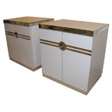 Vintage Pair of Cabinets by Pierre Cardin