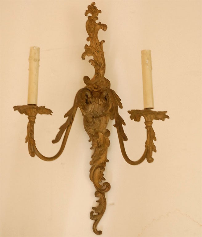 Set of 4 French  sconces