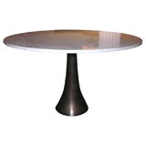 Pedestal Dining Table by Angelo Mangiarotti for Bernini