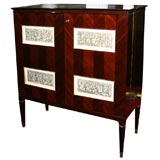 Elegant 2-Door Bar Cabinet by Paolo Buffa