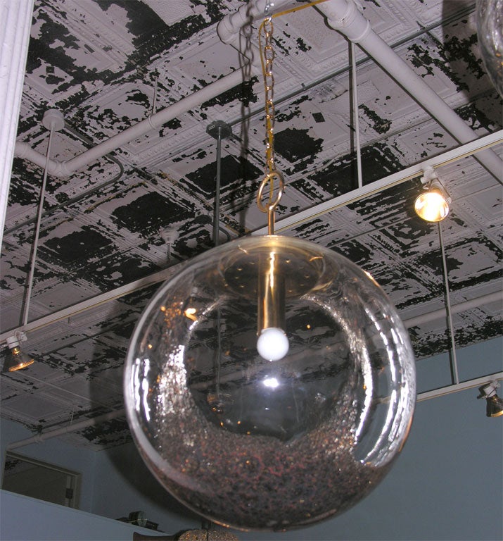Large Scale Globe Fixture by Mazzega