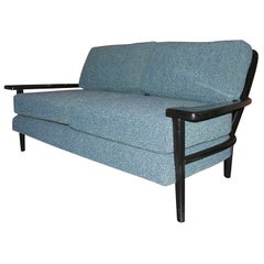 Rare, Plank-Arm Sofa Custom Designed by Paul László