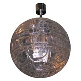Murano Glass Orb Hanging Fixture