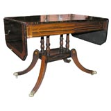 Regency Calamander Satinwood Inlaid Sofa Table, circa 1810 2