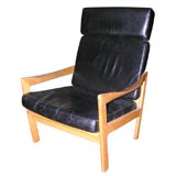 Carved Teak Arm Chair
