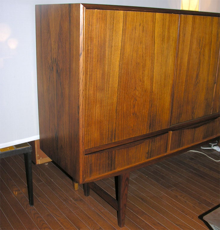Tall Teak Sideboard