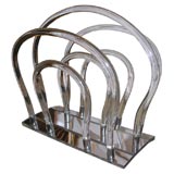 Lucite Magazine Stand by Dorothy Thorpe